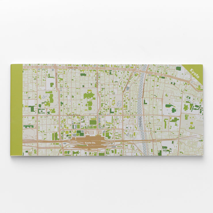 街まち】一筆箋/京都｜地図グッズ｜Map Design GALLERYオンライン 